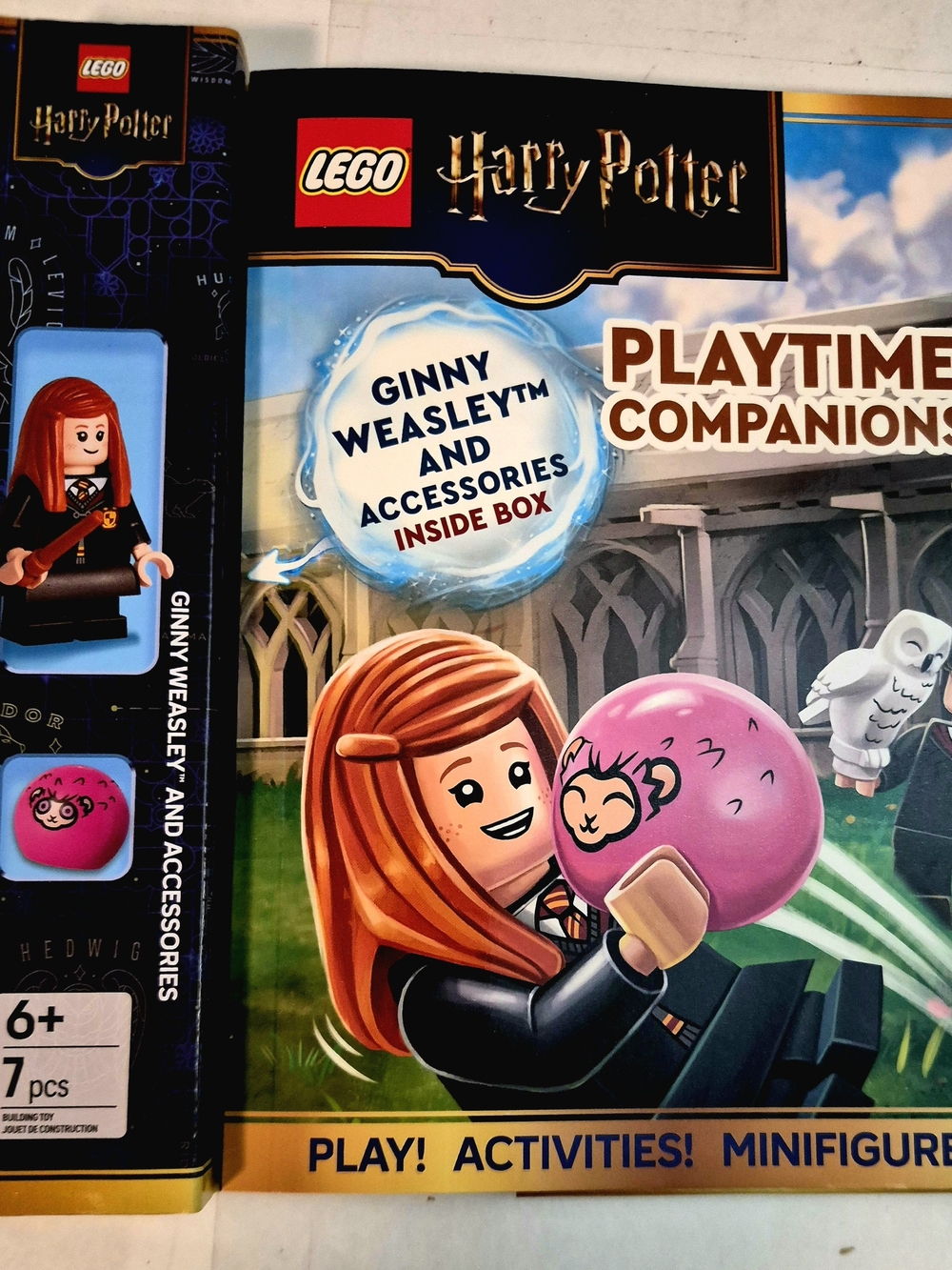 LEGO Harry Potter Playtime Companions Activity Book with Ginny Weasley Minifigur